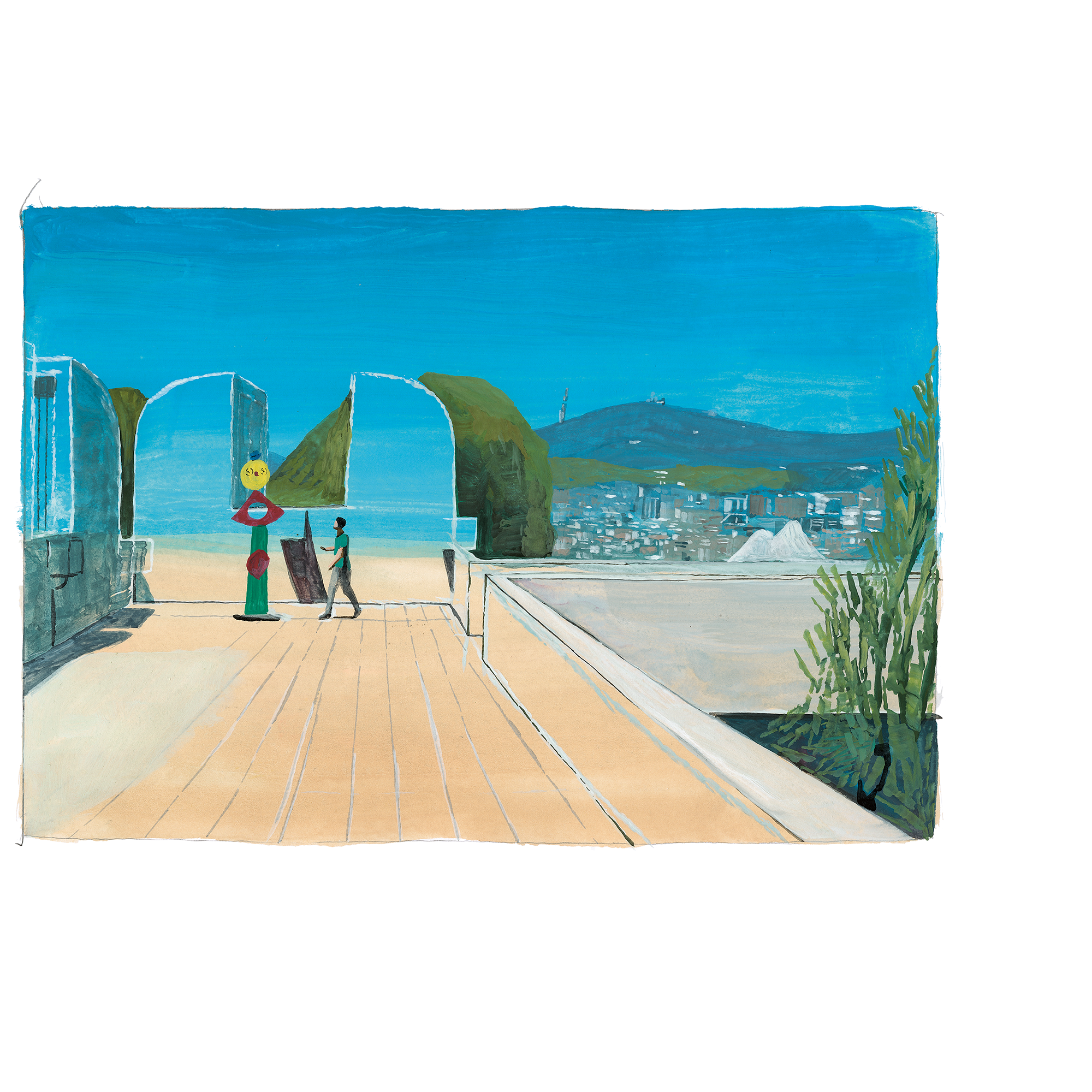 Travel Book Barcelona - Artist's Edition  in Trunks, Travel and Home's Library Travel Book collections by Louis Vuitton (Product zoom)